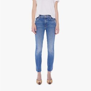 Brand new mother mid rise dazzler ankle jean